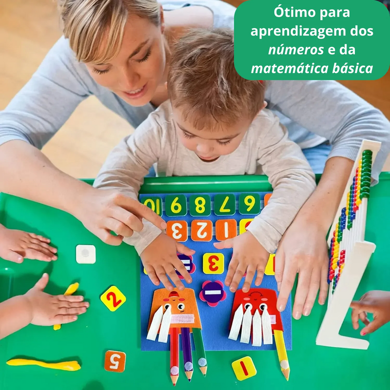 Brinquedos educativos para crianças - Aprender Matemática, Atividades de Aprendizagem.