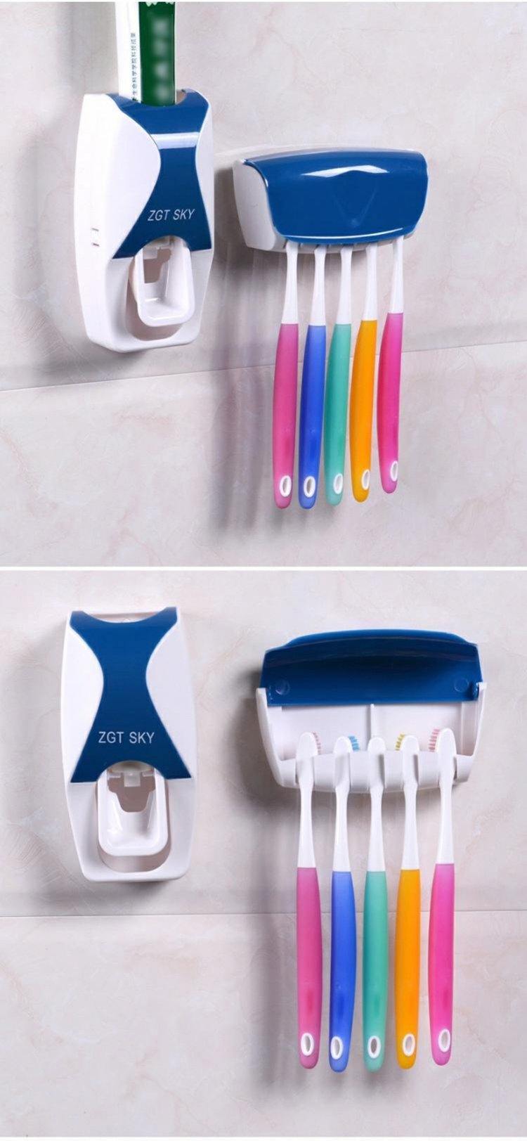 Altomatic Toothpaste dispenser + Brush protection Kit