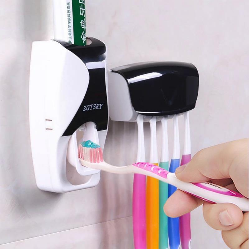 Altomatic Toothpaste dispenser + Brush protection Kit