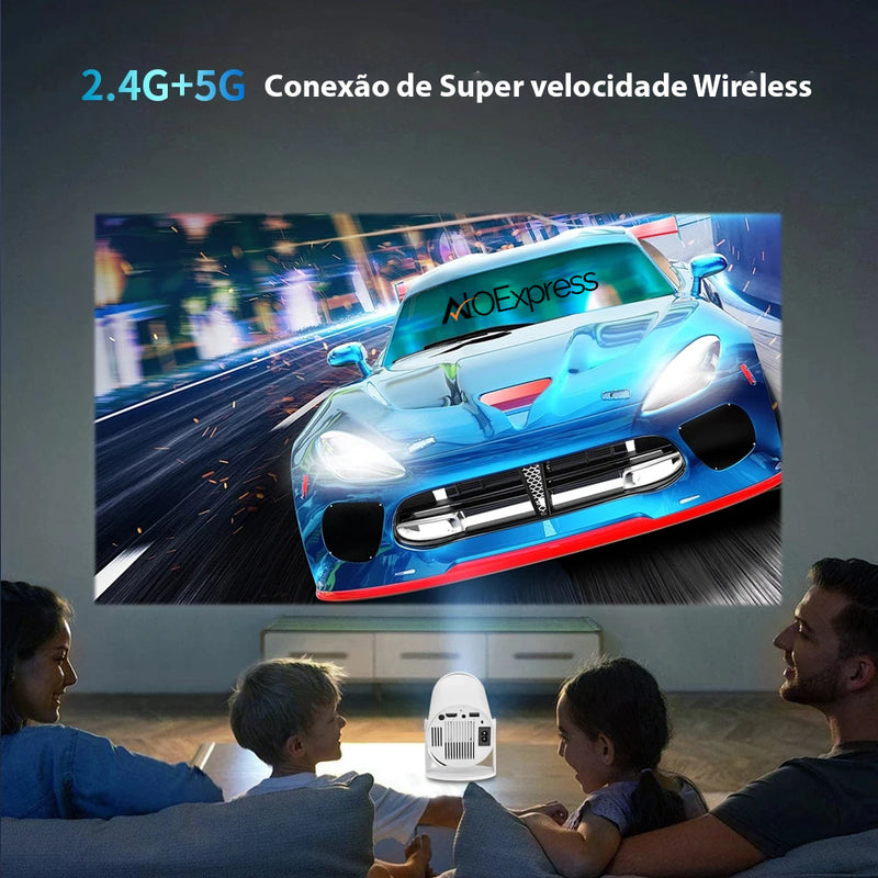 Projector HY300 PRO 4K Magcubic Android 11  - Alôexpress